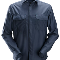 Snickers ProtecWork Long Sleeve Welding Shirt - Navy - XXXL