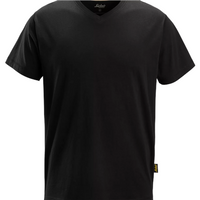 Snickers V-Neck T-Shirt - Black - XXL