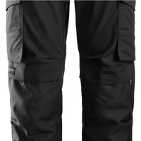 Snickers Service Trousers+ Knee Pockets - Black/Black - 46