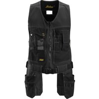 Snickers Toolvest, Canvas+ - Black/Black - XXL