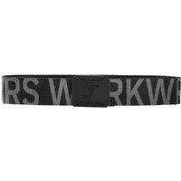 Snickers Logo Belt - Black/Steel Grey