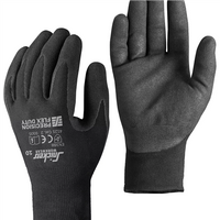 Snickers Precision Flex Duty Gloves - Black/Black - 9