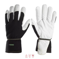 Snickers ProtecWork Insulated Glove - White/Black - 8