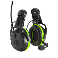 Hellberg Secure 2C Synergy MP Helmet Mount - BT/MP/AM-FM Radio/LD