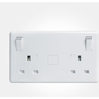 Eterna Converter Socket 1 Gang to 2 Gang