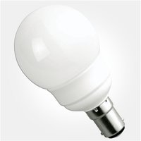 Eterna 7W SBC (B15) Compact Fluorescent Round Lamp