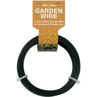 Garland 100m Garden Wire 1.2mm Plastic Coated