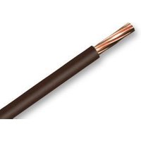 Zexum Brown 25mm 7 Strand 80A Single Core 6491X (H07V-R) Round Power PVC Insulated Conduit Wire - 1 Meter