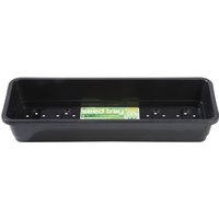 Garland Narrow Seed Tray Black With Holes