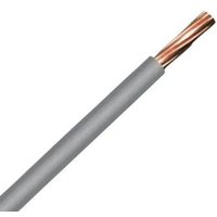 Zexum Grey 4mm 7 Strand 32A Single Core 6491B LSZH (Low Smoke Zero Halogen) Round Power Insulated Conduit Wire - 1 Meter