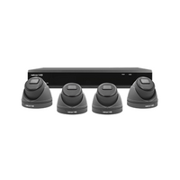 ESP 4 Channel HD 500GB CCTV System, 4 Grey Dome Cameras
