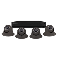 ESP 8 Channel Full HD 4TB CCTV System with 4 x 4MP Grey Dome Cameras