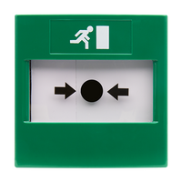 ESP Aperta IP67 Surface Emergency Resettable DPDT Call Point - Green