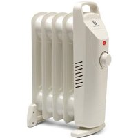 WinterWarm 0.5kW Oil Filled Radiator, White