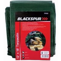 Blackspur 12' X 18' Tarpaulin, Green