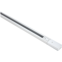 KnightsBridge 230V 10A Single Circuit Track White 1Mtr