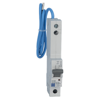 Lewden 10A 6kA 30mA Single Pole 1 Module C Curve RCBO