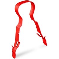Linian FireClip™, Double, Red, 9-11mm Fire Cable Clips, Pack of 100