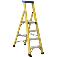 Norslo 3 Step Plus Platform Fibre Glass Step Ladder