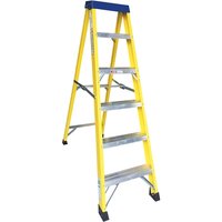 Norslo 5 Step Plus Tray Fibre Glass Step Ladder
