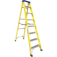 Norslo 7 Step Plus Tray Fibre Glass Step Ladder