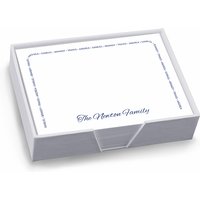 Family Arch Agenda - White with holder