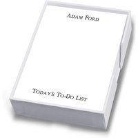 Adams Agenda - White with holder