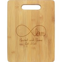 Infinity Love Cutting Board - Engraved
