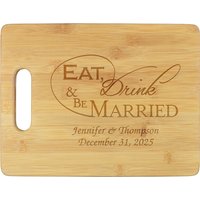 Wedded Bliss Cutting Board - Engraved