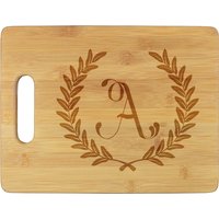 Wheat Leaf Cutting Board - Engraved