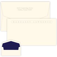 Banner Chesapeake Card - Embossed