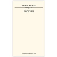 Venice Jotter Card - Matte Ink