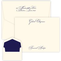 Atlantis Card - Raised Ink