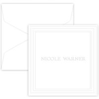 Durham Framed Portrait Enclosure - Embossed