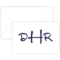 Anthony Monogram Gift Enclosure - Raised Ink