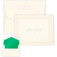 Classic Frame Note - Embossed