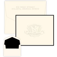 Shield Note - Embossed