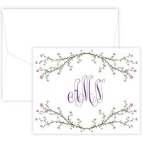 Floral Blossom Note - Digital Print - Fairfax Stationery