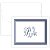 Aspen Monogram Note - Digital Print - Fairfax Stationery