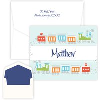Choo Choo Folding Note - Digital Print
