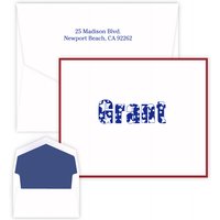 Patriot Note - Raised Ink