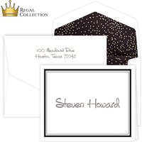 Regal Collection - Chestnut Note - Raised Ink