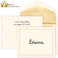 Regal Collection - Laurel Note - Raised Ink