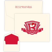 Shield Note - Raised Ink