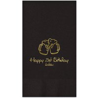 Cocktail Guest Towel - Foil-Pressed