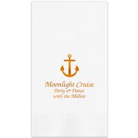 Oceanic Guest Towel - Foil-Pressed
