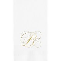 Flourish Guest Towel - Foil-Pressed