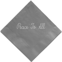 Derby Napkin - Foil-Pressed