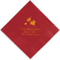 Autumn Napkin - Foil-Pressed