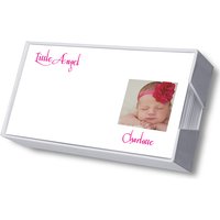 Family Photo List - White with holder